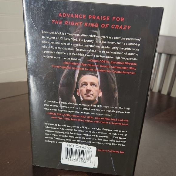 Clint Emerson The Right Kind of Crazy Navy SEAL, Covert Operative & Boy Scout - Picture 4 of 6